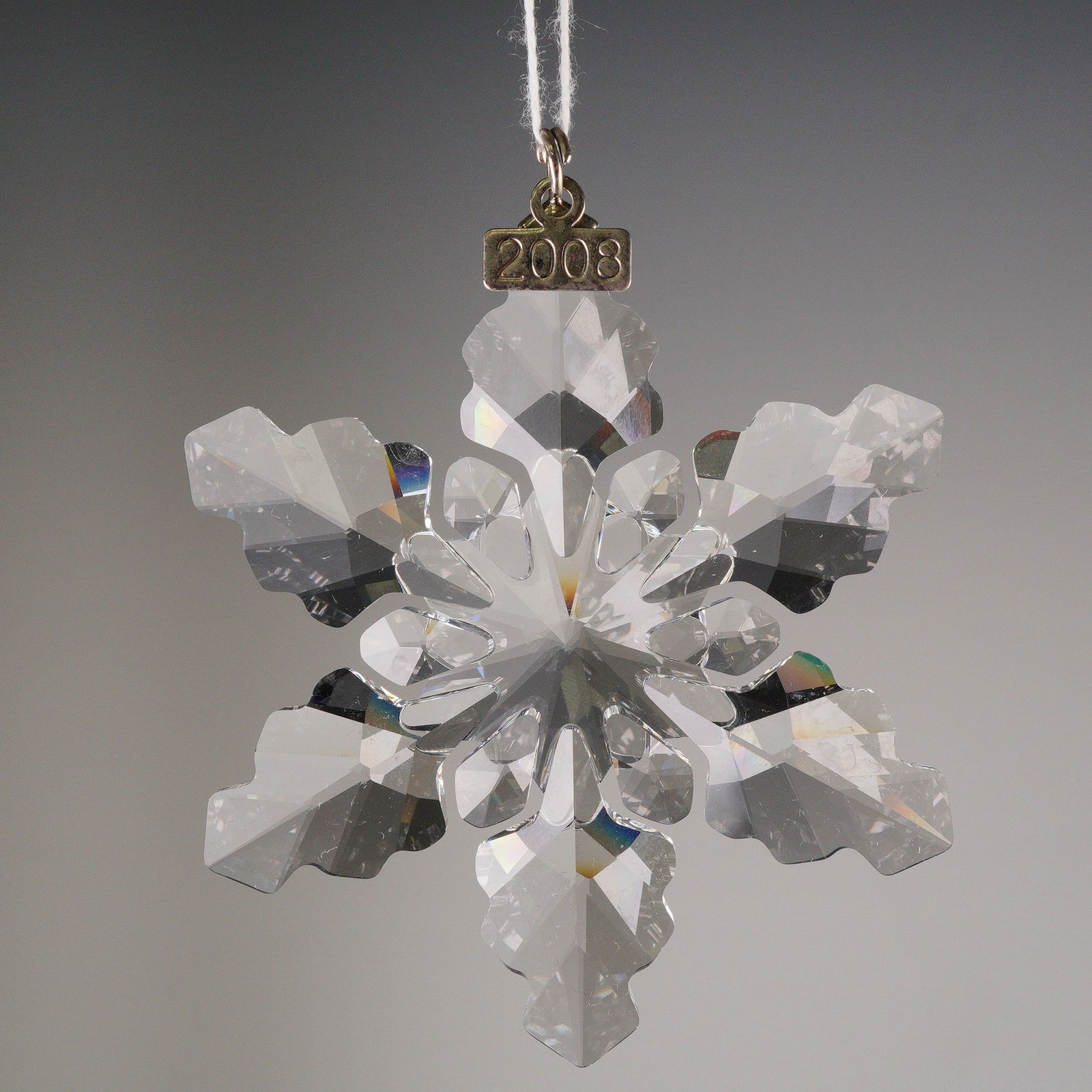 Swarovski Annual Edition 2008 Crystal Snowflake Christmas Ornament (1 of 5)