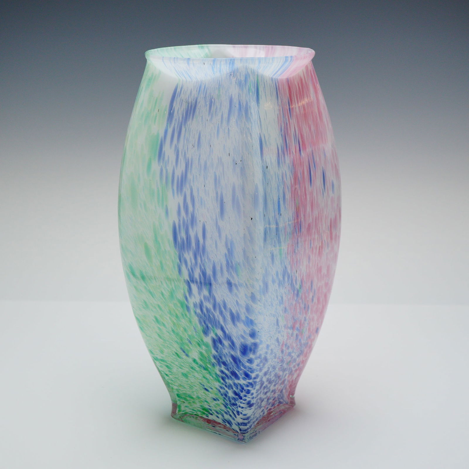 A Lavorazione Arte Murano Style Art Glass Confetti Vase (1 of 4)