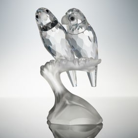 Swarovski Crystal Annual Edition Figurine, Togetherness Lovebirds