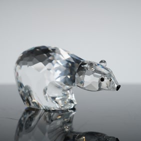 Swarovski Crystal Polar Bear Figurine