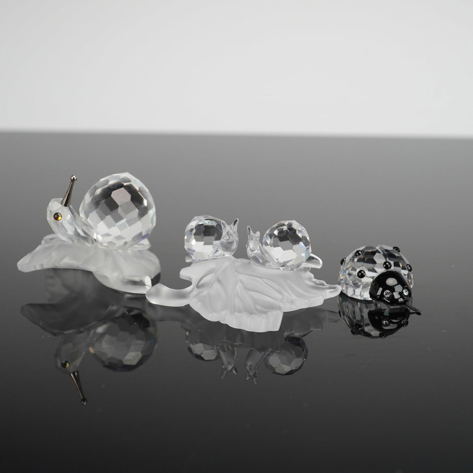 3 Swarovski Garden Insect Figurine Groupings Silver Crystal (1 of 5)