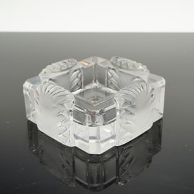 Lalique Crystal Corfu Ashtray
