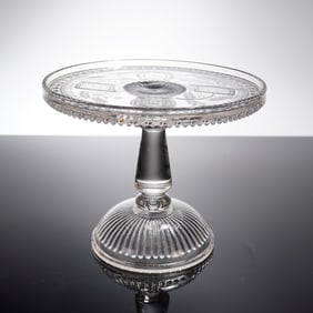 Adams & Company Good Luck Horseshoe Pedestal Cake Stand