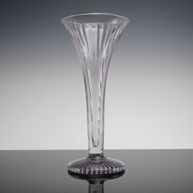 United States Glass EAPG Long Loops Pattern Vase