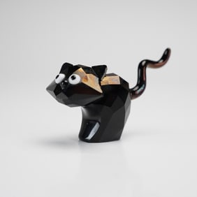 Swarovski Lovlots House of Cats Crystal Figurine, Theo the Cat