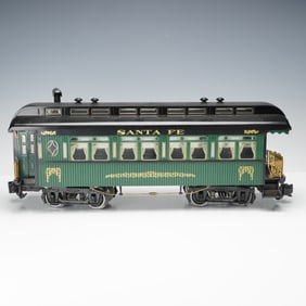REA Santa Fe Coach Passenger Car Electric Train Model