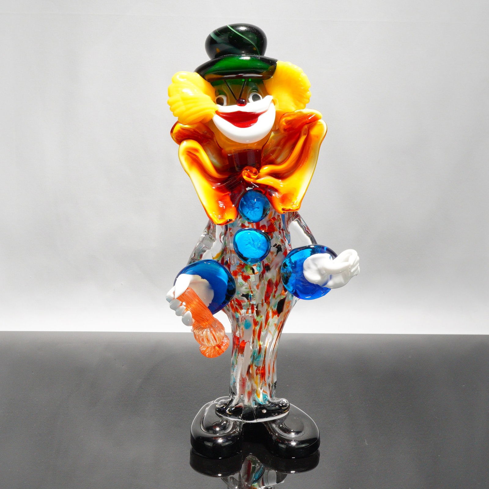 Mid-Century Murano Glass Clown Figurine (1 of 5)