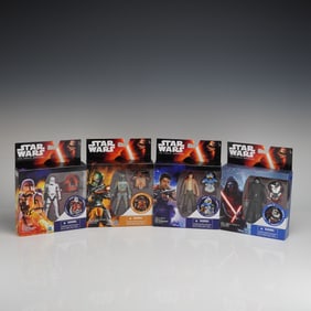 4pc Hasbro Star Wars The Force Awakens Armor Up Action Figure Sets