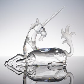 Swarovski 1996 Fabulous Creatures Crystal Figurine, Unicorn