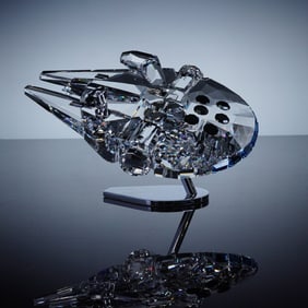 Swarovski Star Wars Disney Crystal Figurine, Millennium Falcon