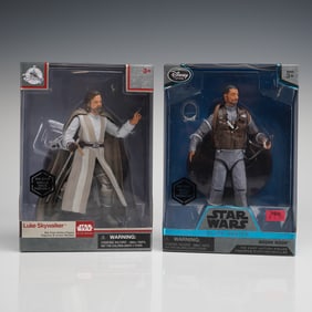 2pc Disney Star Wars Elite Series Luke and Bodhi