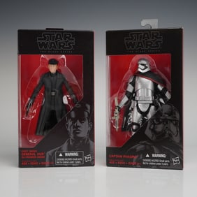 2pc Star Wars Black Series Phasma and Hux Figures