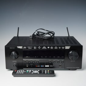 Denon AVR-S650H Integrated Network AV Receiver w/ Remote Control & Power