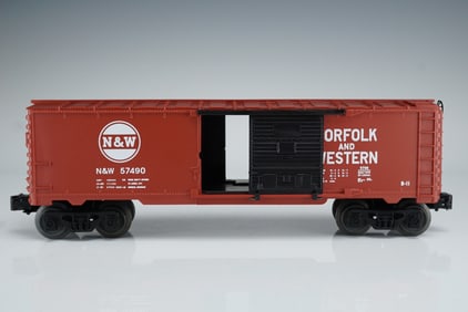 Lionel Boxcar, Norfolk and Western N&W 57490 with Box and Pamphlets