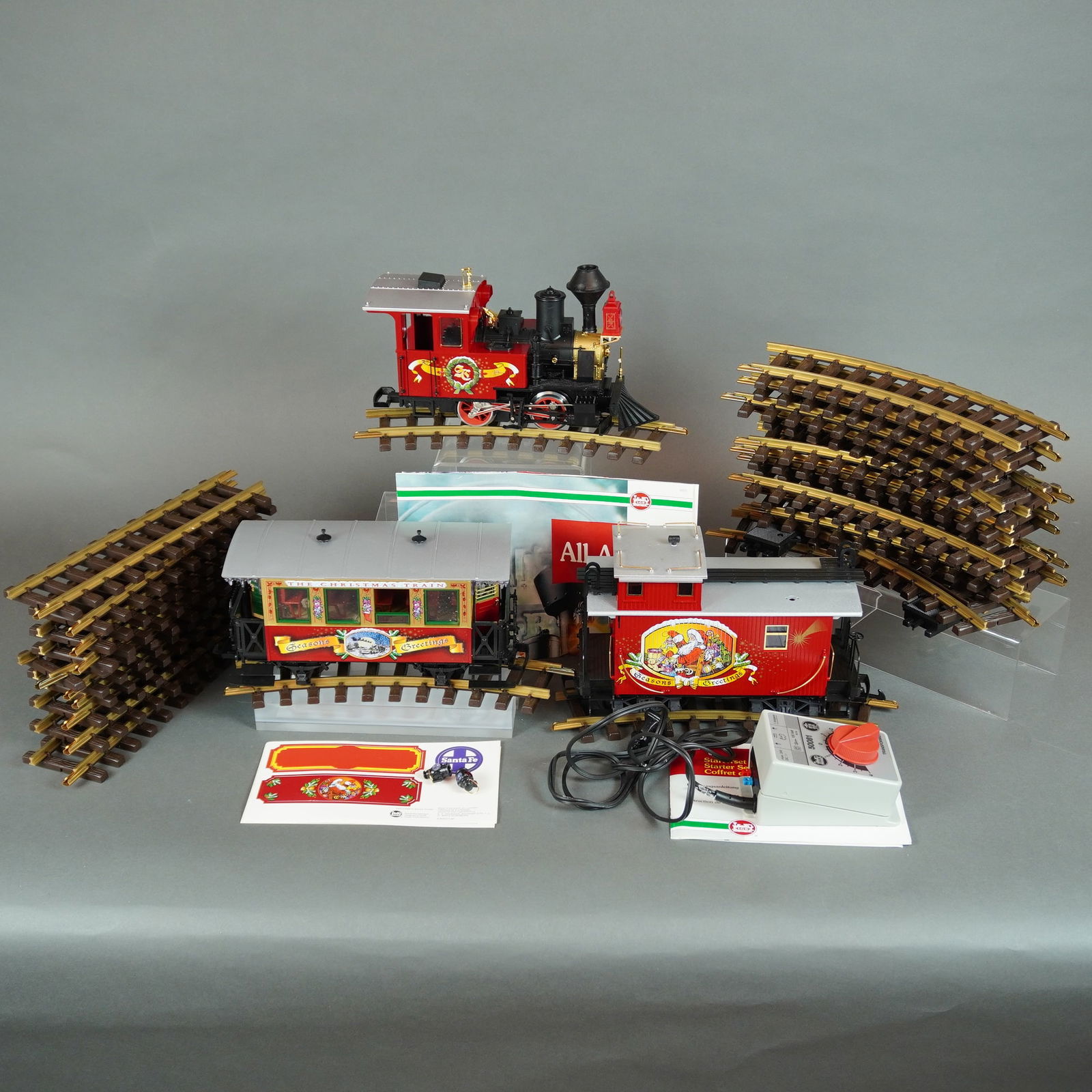 41 LGB G Scale Christmas Train, Tracks and Components Starter Set (1 of 7)