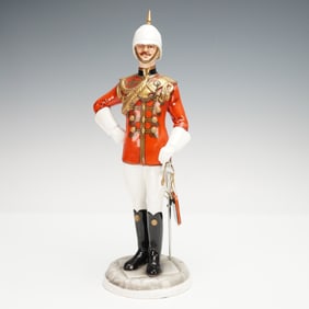 Michael Sutty Porcelain Figurine, Governors Bodyguard, Madras