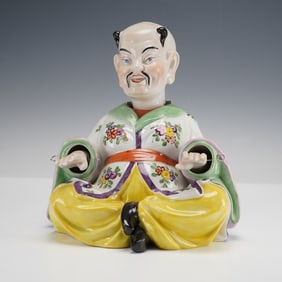 Dresden Porcelain Nodding Pagoda Figure