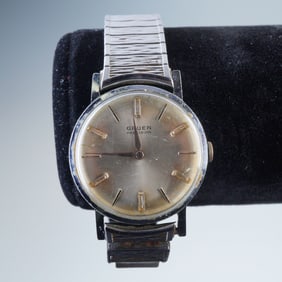 Gruen Precision Wristwatch with Calendar Watch Band