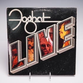Bearsville Records Foghat Vinyl Record, Foghat Live