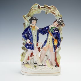 Staffordshire Pottery Sculpture, The Murder of Thomas Smith