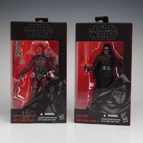 2pc Star Wars Black Series Kylo Ren and Enforcer