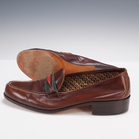Neiman Marcus by Rosetti Brown Leather Loafers