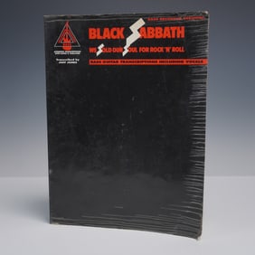 Black Sabbath Bass Transcriptions Book, Sold Our Soul for Rock n Roll