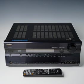 Onkyo TX-SR705 A/V Home Theater Receiver and Remote Control Set
