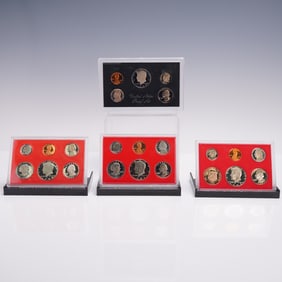 4pc 1980-S to 1983-S United States Mint Proof Coin Sets