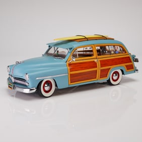 1949 Mercury Station Wagon Surf Woody Die-Cast Model Replica