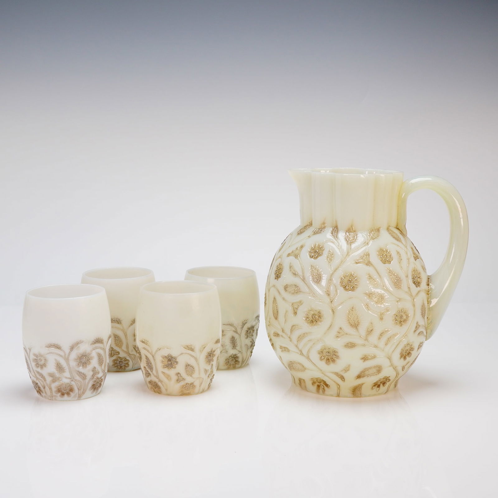 5pc Findlay Onyx Pitcher and Tumblers Set (1 of 3)