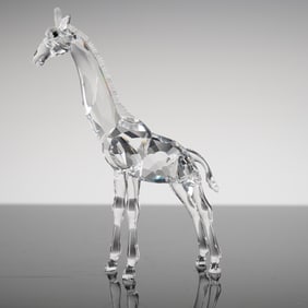 Swarovski Crystal Baby Giraffe Figurine 236717 with Box