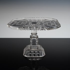 Adams & Co. EAPG Cake Stand, Valencia