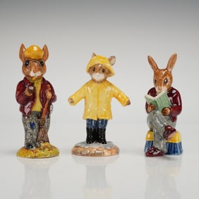 3pc Royal Doulton Bunnykins Figurines