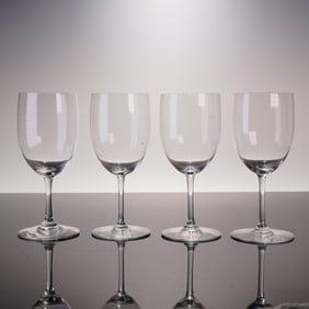 4pc Baccarat Claret Wine Glasses, Perfection