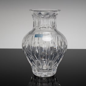 Marquis by Waterford Sheridan Lead Crystal Vase with Box