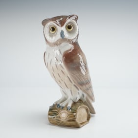 Lladro Short Eared Owl Porcelain Figurine 1005418