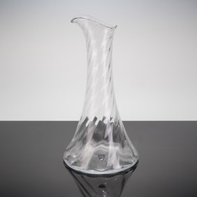 Orrefors by Gunnar Cyren Helena Spiral Glass Decanter