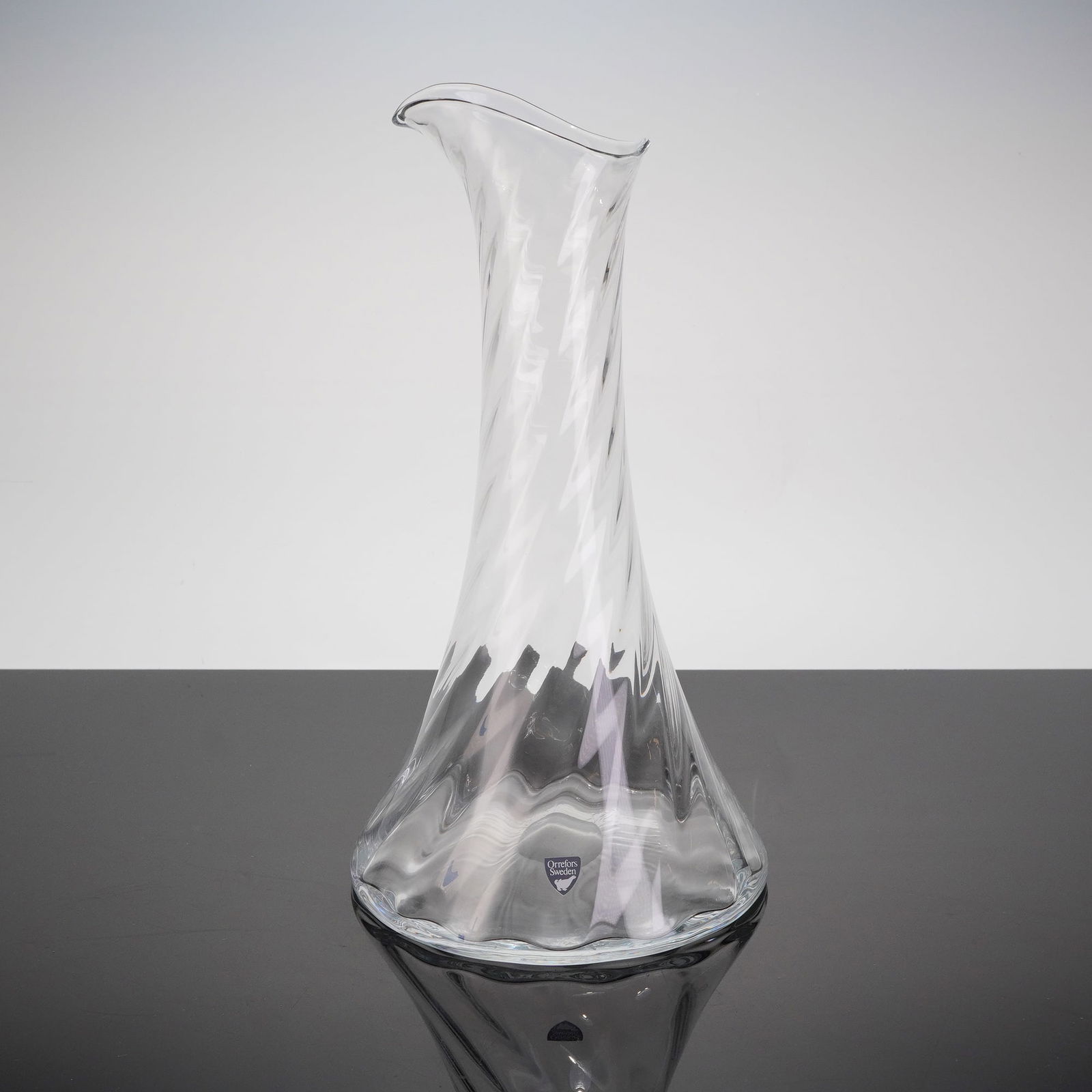 Orrefors by Gunnar Cyren Helena Spiral Glass Decanter (1 of 4)