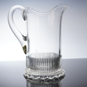 Dalzell, Gilmore, & Leighton Co EAPG Quaker Lady Water Pitcher