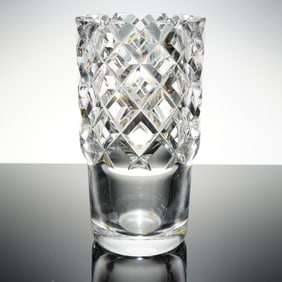 Orrefors by Gunnar Cyren Sofiero Crystal Vase