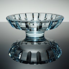 Orrefors by Edvin Ohrstrom Crystal Compote Bowl