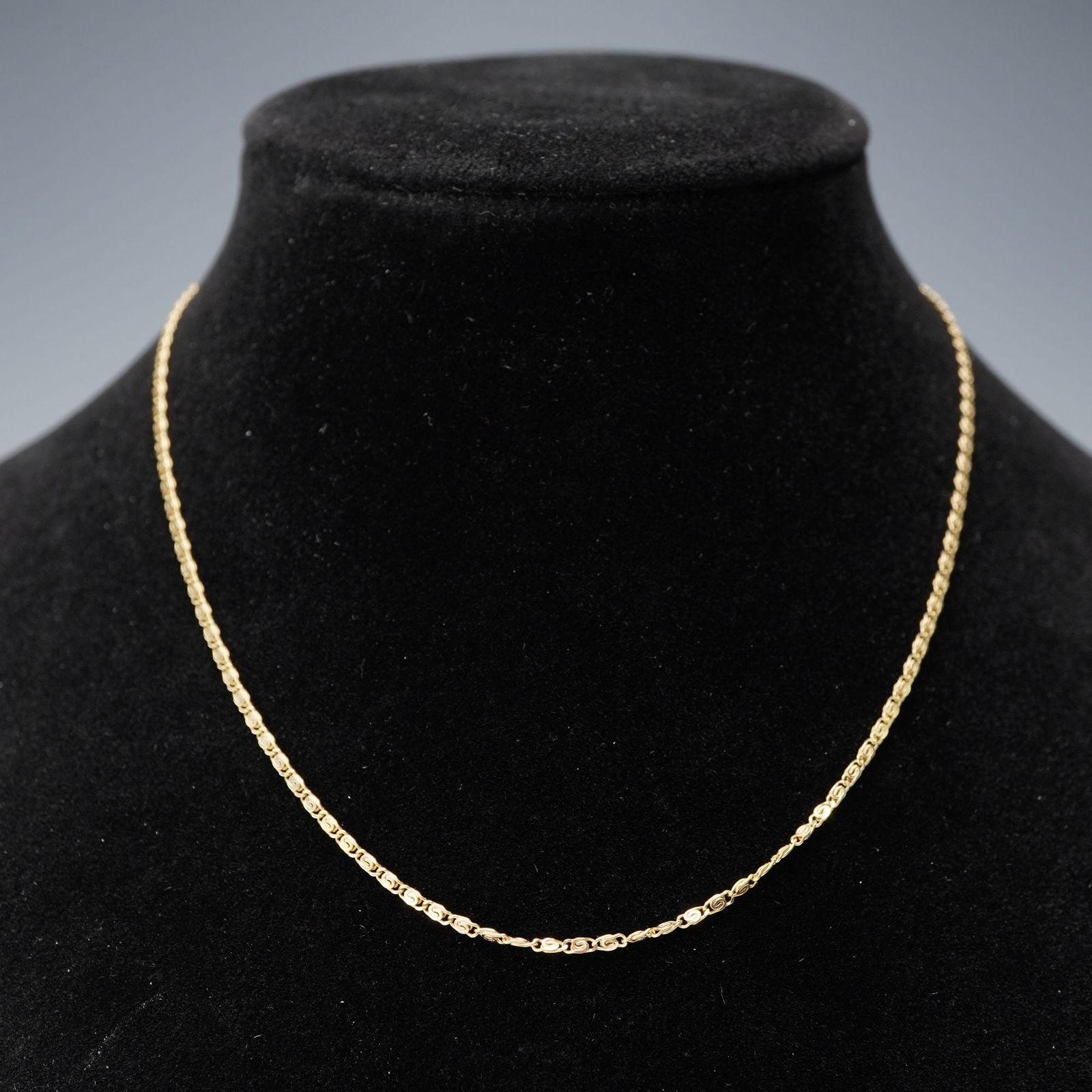 14K Italian Gold Chain Necklace (1 of 3)