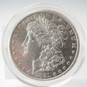 1891-S Morgan Silver Dollar