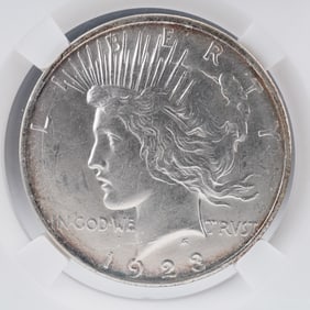 1923-D Peace Silver Dollar
