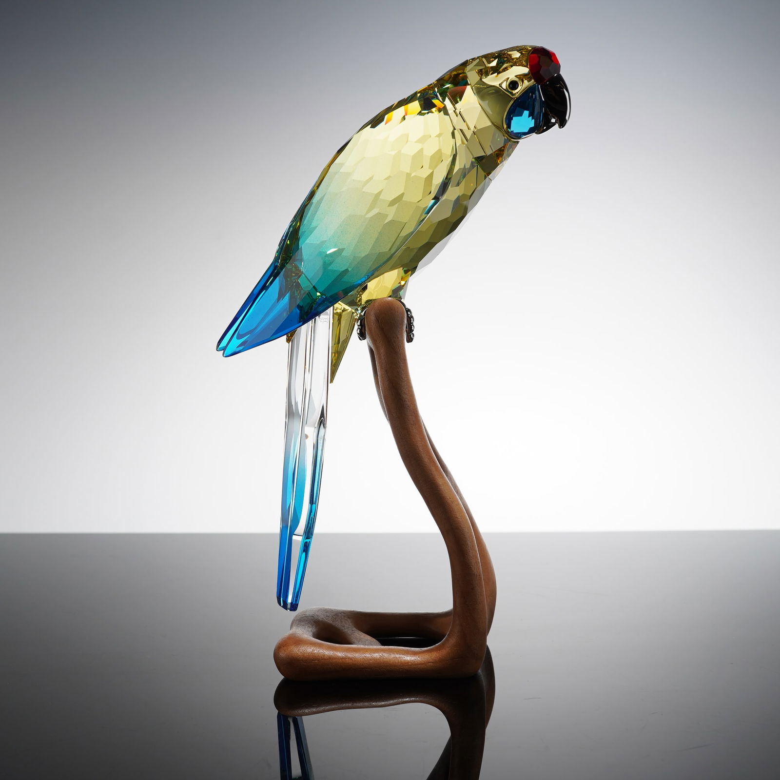 Swarovski Crystal Paradise Birds Green Rosella Jonquil Figurine (1 of 5)