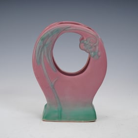 Weller Pottery Tutone Circular Vase