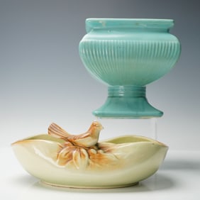 2pc McCoy Pottery Planters