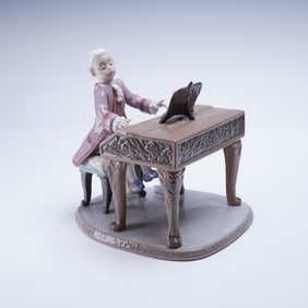 Lladro Porcelain Figurine, Young Mozart 01005915
