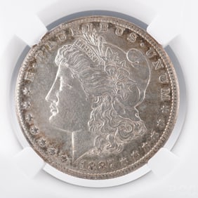 1887-S United States Morgan Silver Dollar Coin